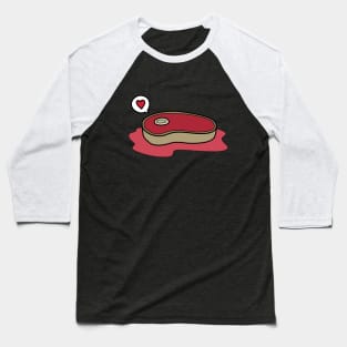 Meat Love Baseball T-Shirt